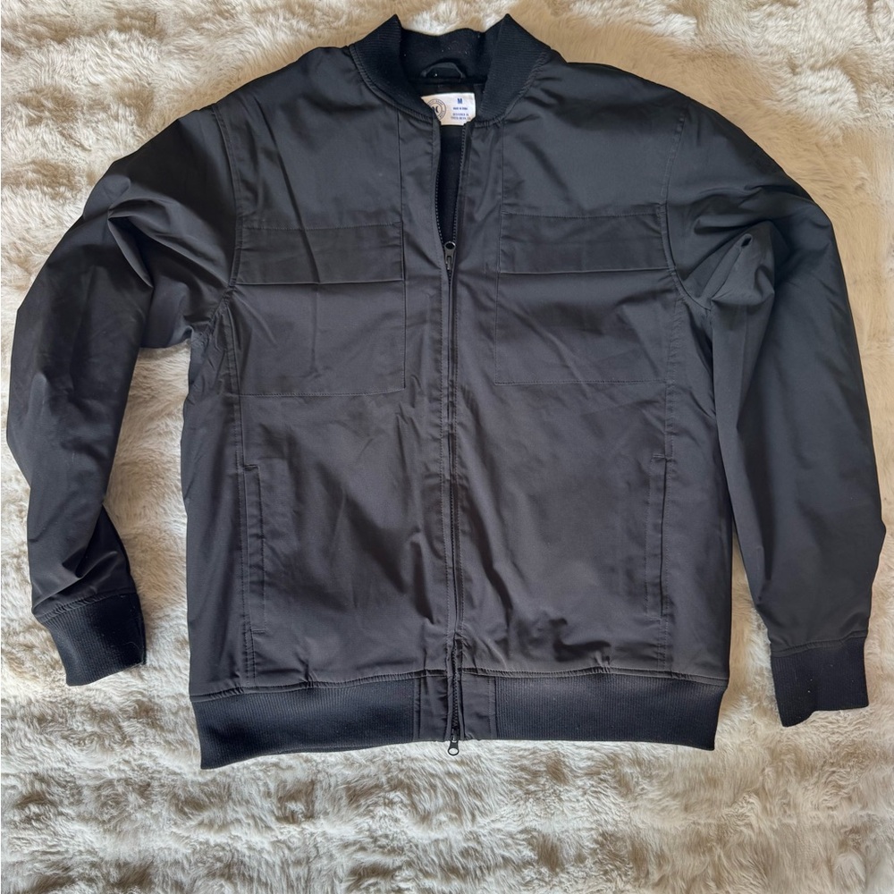 Hurley Men's Charcoal Bomber Jacket